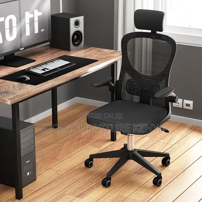 Ergonomic Office Chair With Flip Armrest