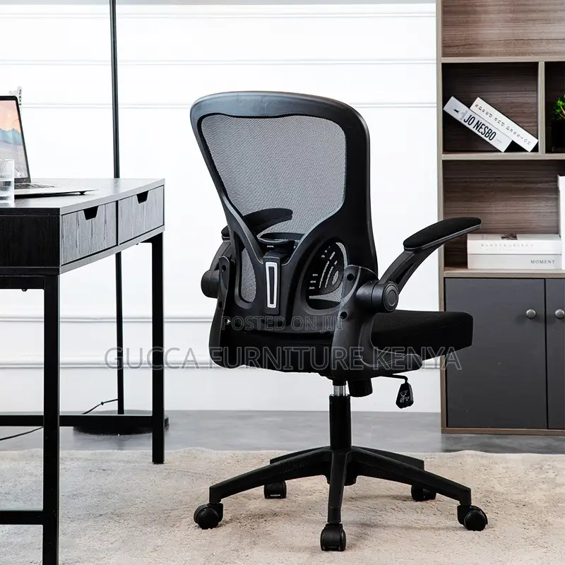 Ergonomic Office Chair With Flip Armrest