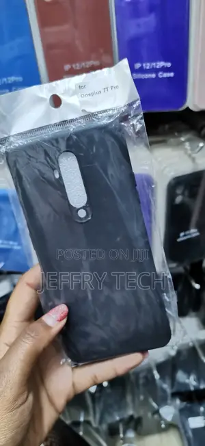 Likuo Soft Anti-Fingerprint Silicone Tpu Cover Case for Oneplus 7t Pro