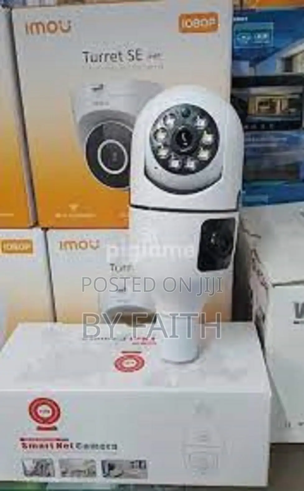 Detection V380 Pro 1080p Full Hd PTZ Dual Lens Wifi Bulb Camera