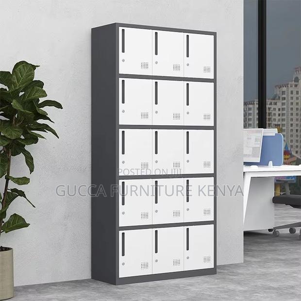 15-locker Office Metallic Filling Cabinet
