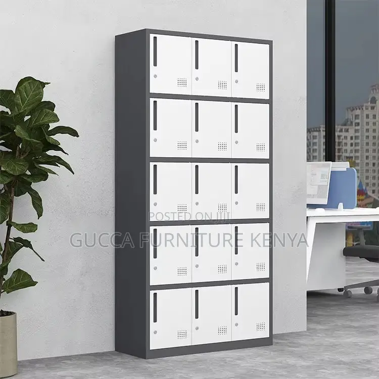 15-locker Office Metallic Filling Cabinet