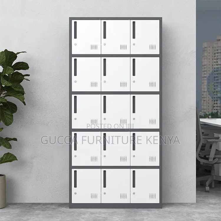 15-locker Office Metallic Filling Cabinet