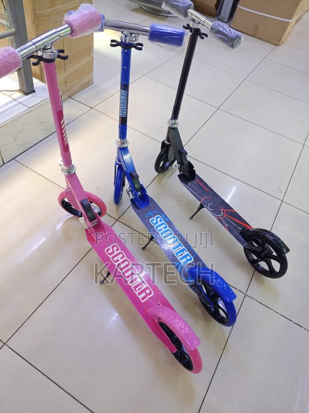 Adjustable Two-Wheel Folding Kick Scooter - main view