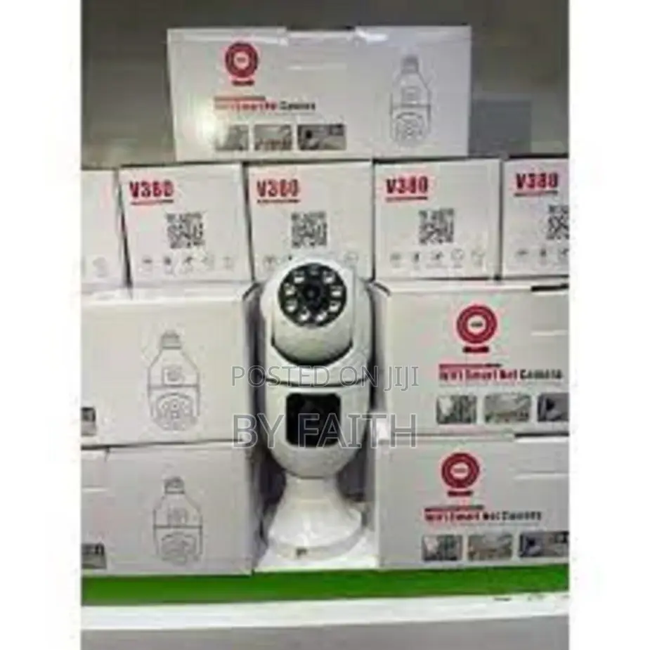 Smart Phone Control V380 Pro 1080p Full Hd PTZ Dual Lens Wifi Camera