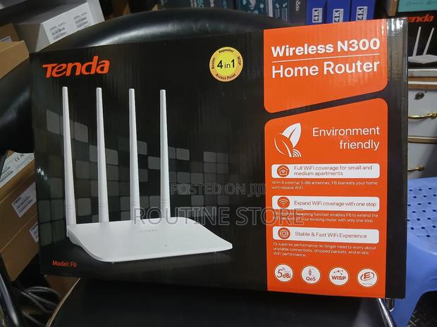 Tenda Router F6 - main view