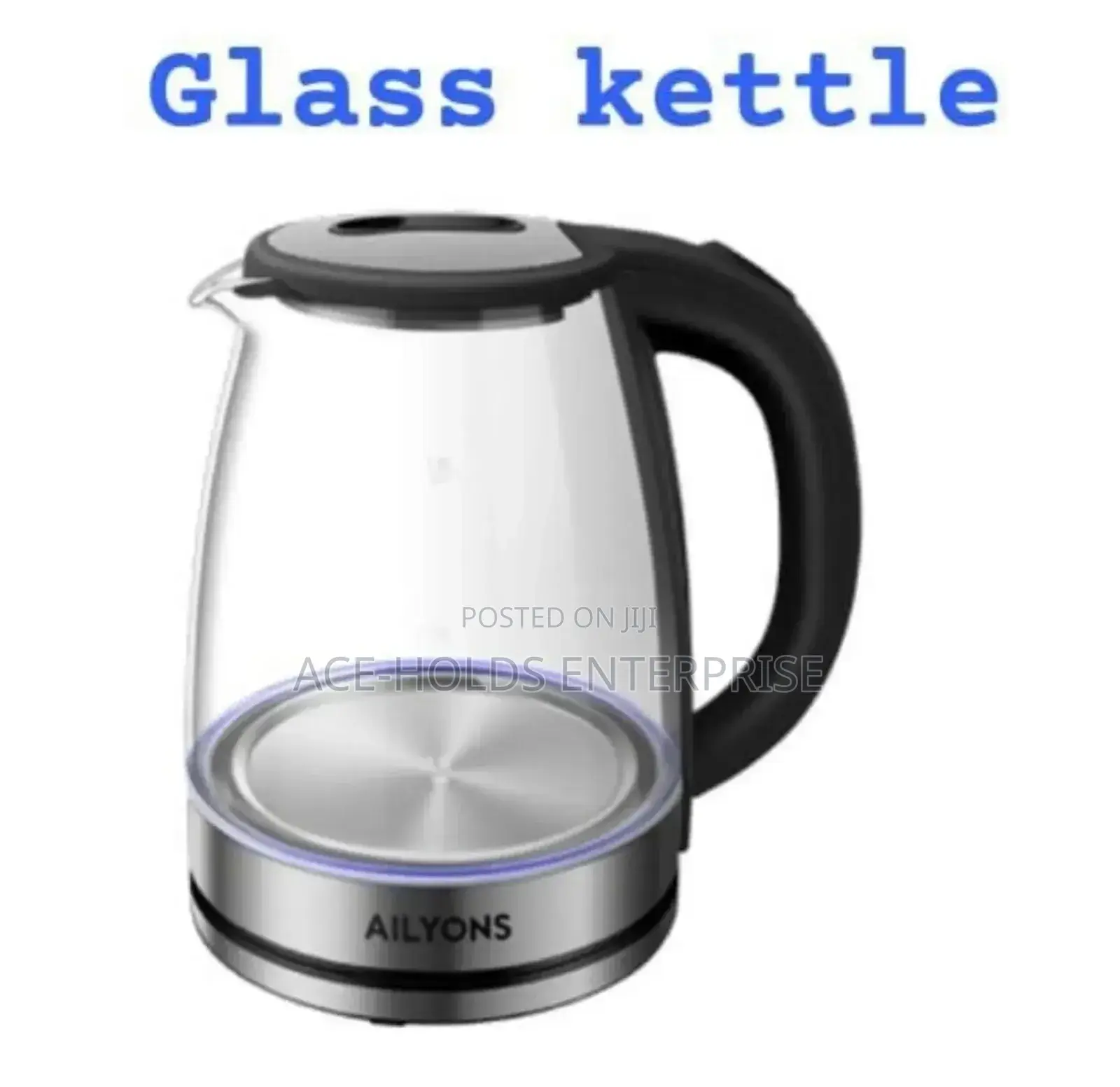 Ailyons 2.0 Litres Glass Electric Water Kettle With Led