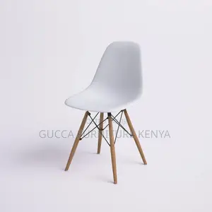 Armless Plastic Eames Dining Chair