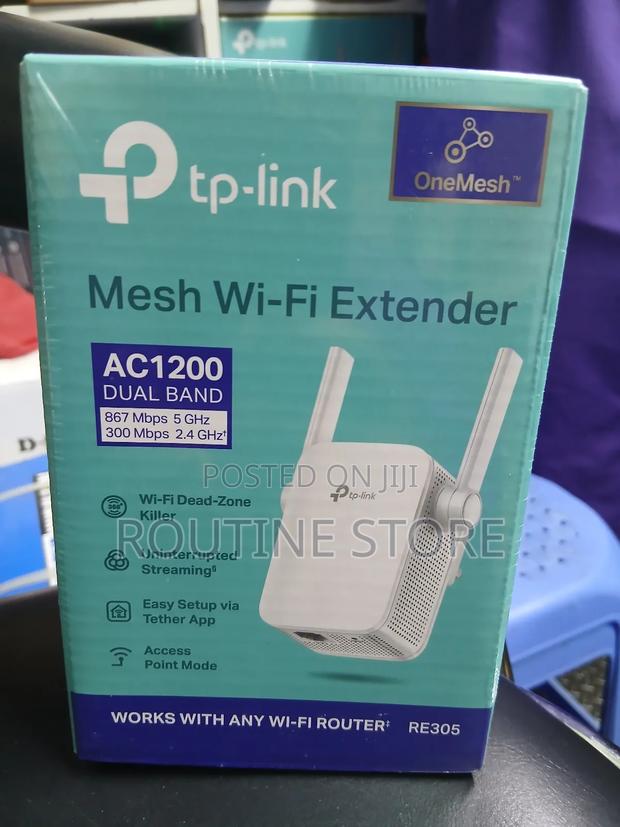 Tplink Mesh Wifi Extender Re305 - main view