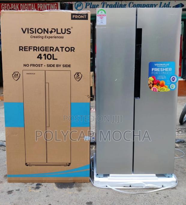 Vision Plus Fridge Side by Side No Frost 410l