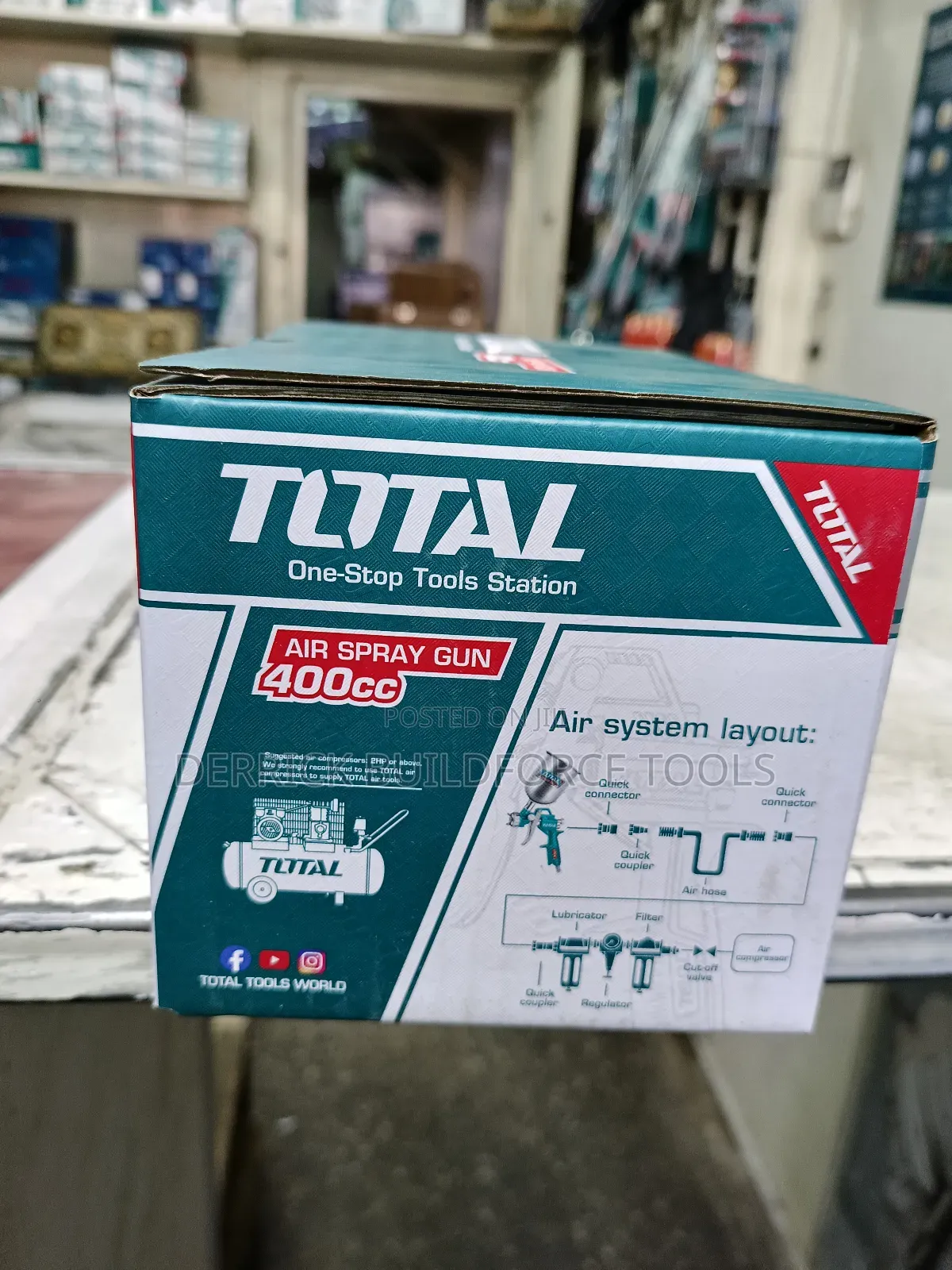 400cc Total Metallic Spray Gun
