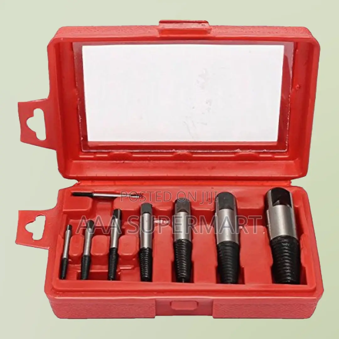 Tq82087 8 Pcs Jumbo Screw Extractor Set
