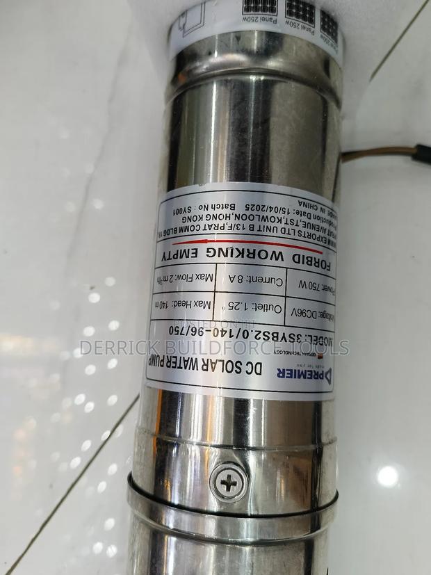 Premier 96v 750w 140m Dc Submersible Pump - thumbnail 3