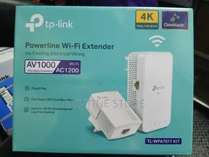 Tplink Powerline Wifi Extender Av1000 Wpa7517 Kit