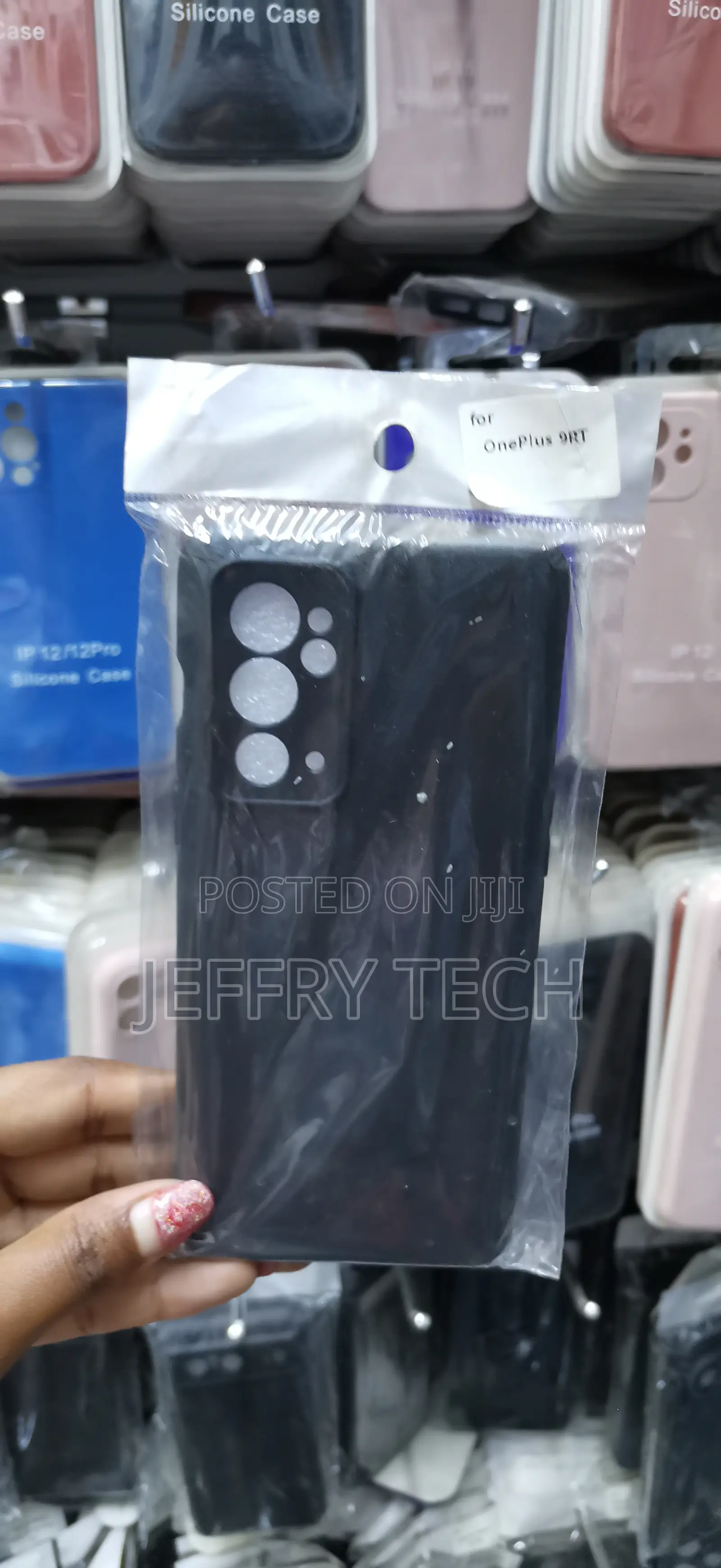 Mark Silicone Soft Back Cover Case for Oneplus 9rt