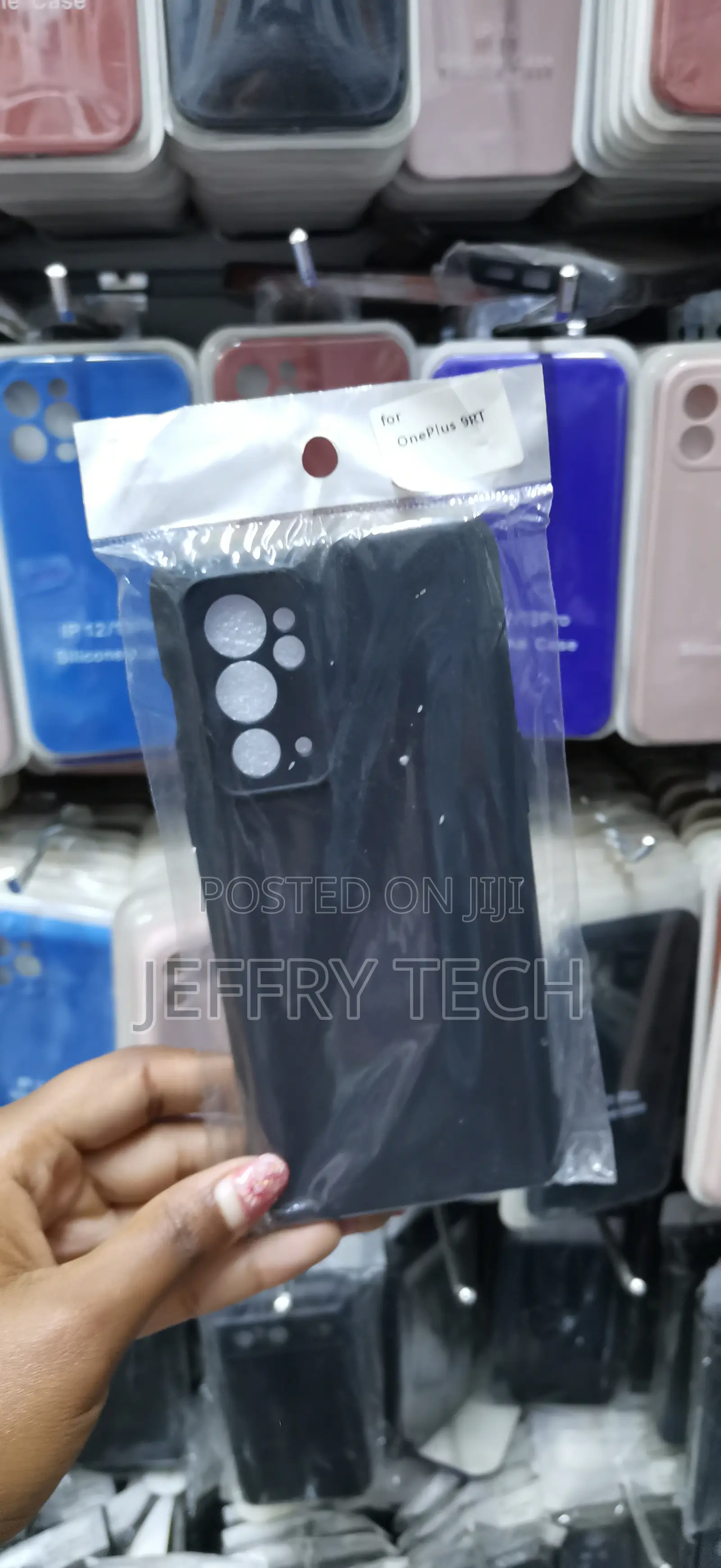 Mark Silicone Soft Back Cover Case for Oneplus 9rt