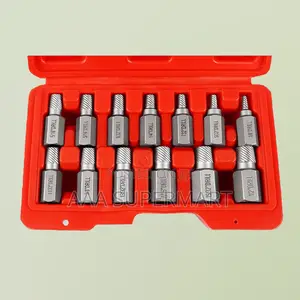Tq82081 12 Pcs Screw Extractor Set