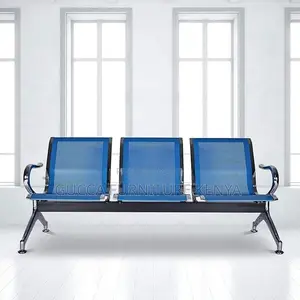3-seater Metallic Office Reception Waiting Bech