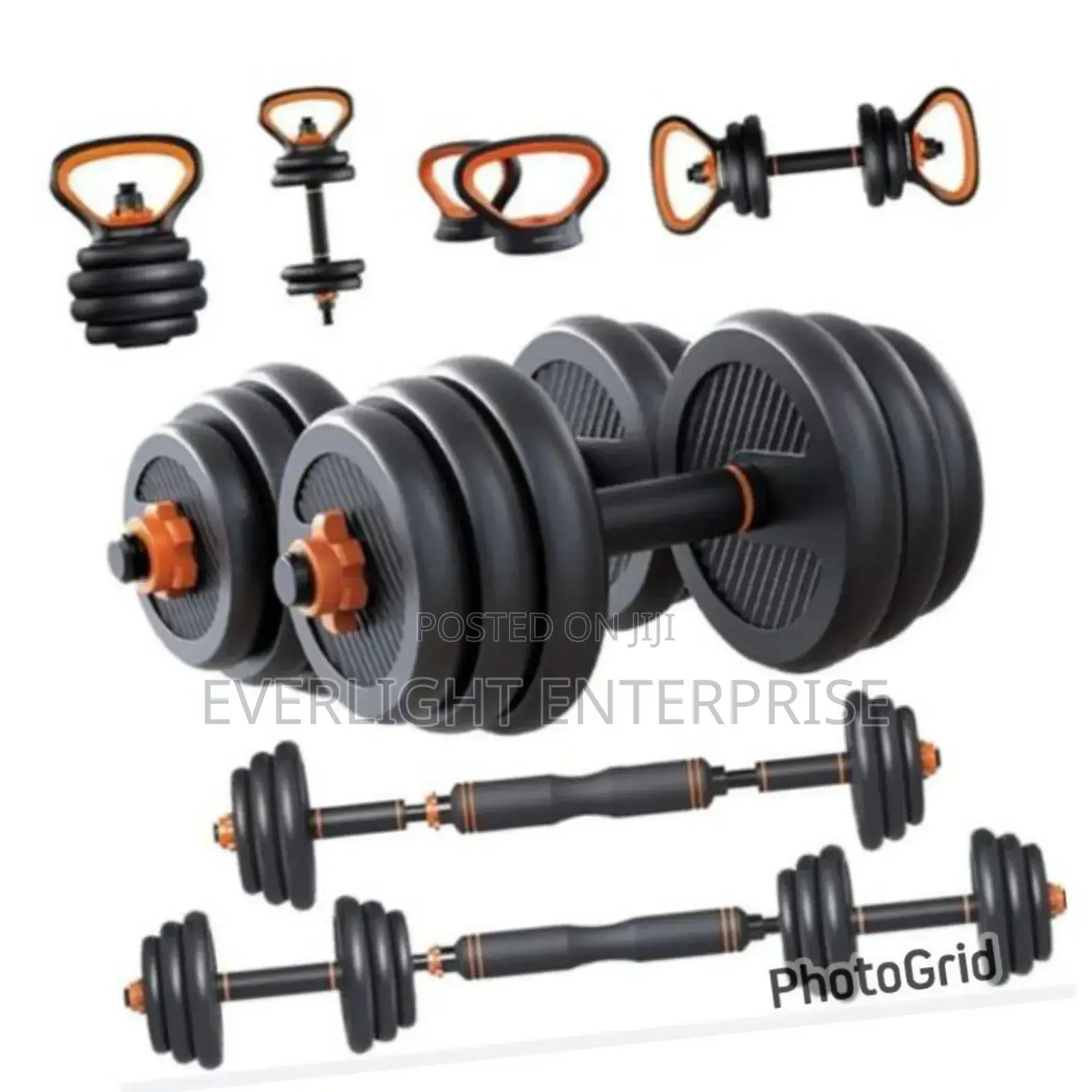 6 In 1 Adjustable Kettle Bell Weights