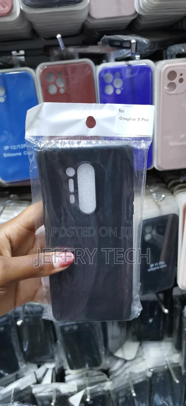 Marfe Silicone Soft Back Cover Case for Oneplus 8 Pro - main view