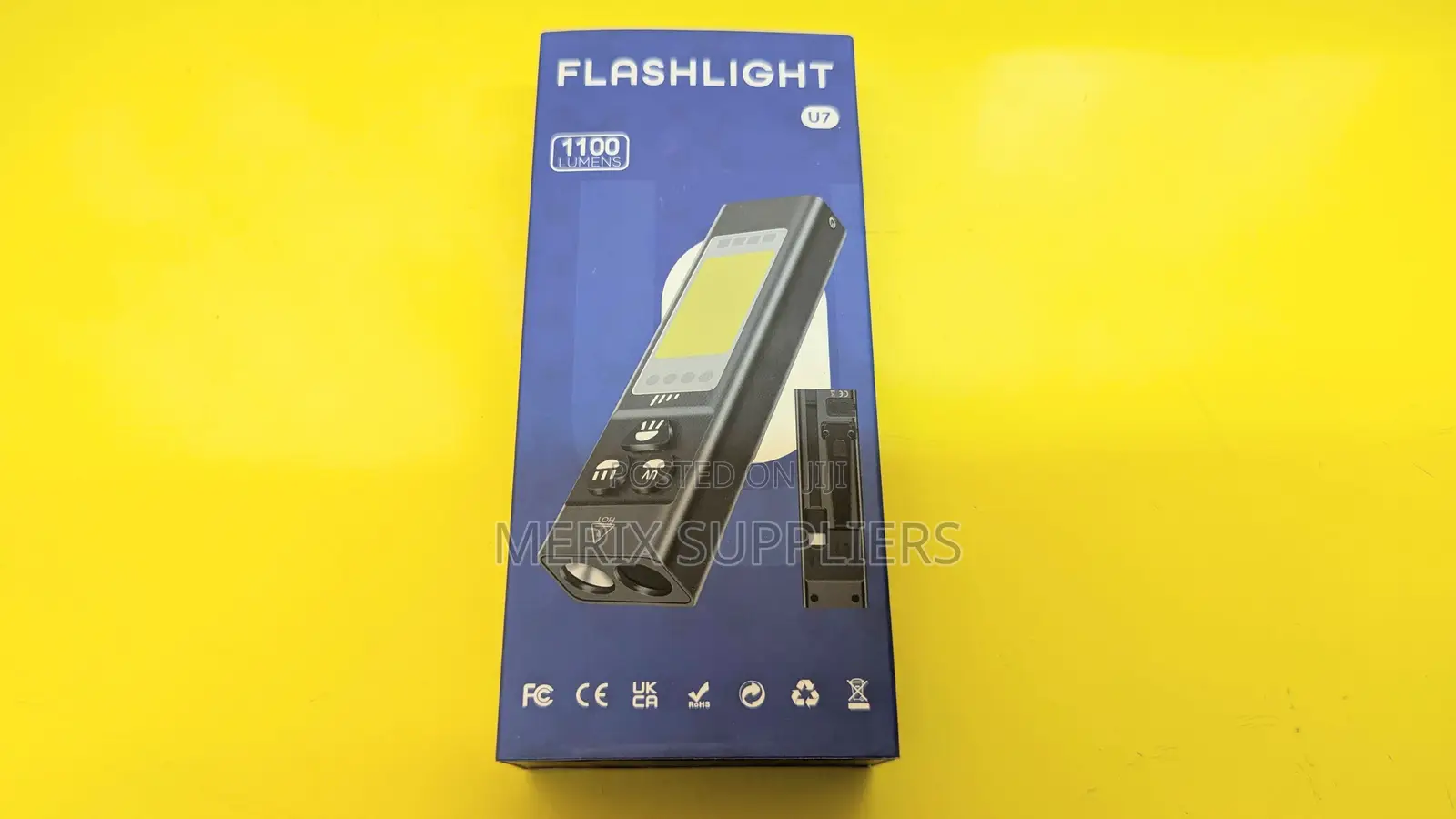 Boruit U7 Edc Flashlight 1100l Usb-C, Uv 365nm, Rgb, Magnetic Ip65
