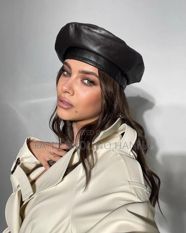 Leather Berets Hats - thumbnail 3