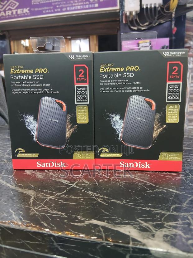 Sandisk Extreme Pro Portable SSD 2tb