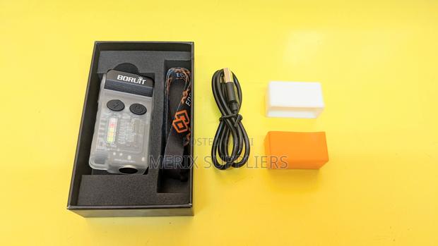 Boruit V20 Keychain Edc Flashlight Swivel Head Buzzer Usb Led - main view