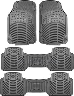 7 Seater Zone Tech Rubber Black Mats - thumbnail 2