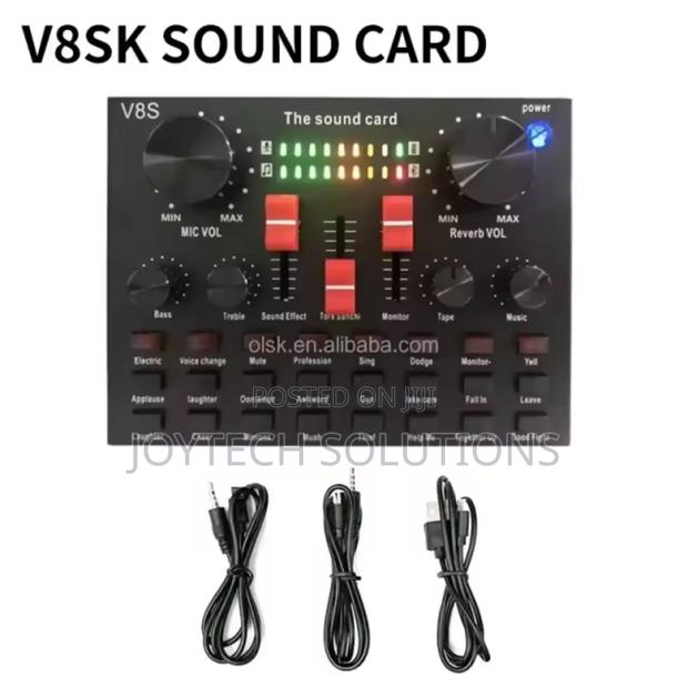 Condenser Microphone Bm800+V9 Sound Card - thumbnail 5