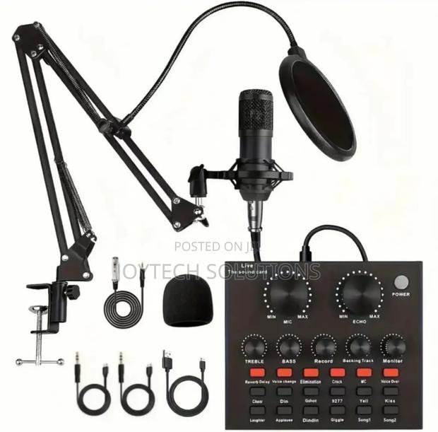 Condenser Microphone Bm800+V9 Sound Card - main view