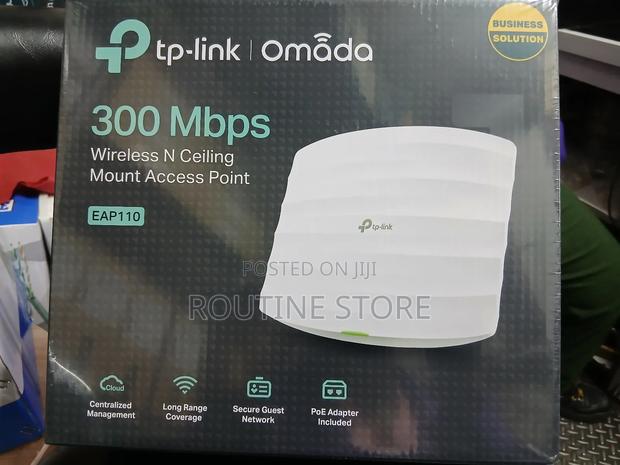 Tplink Accesspoint Wireless Ceiling Mount Eap 110 - main view