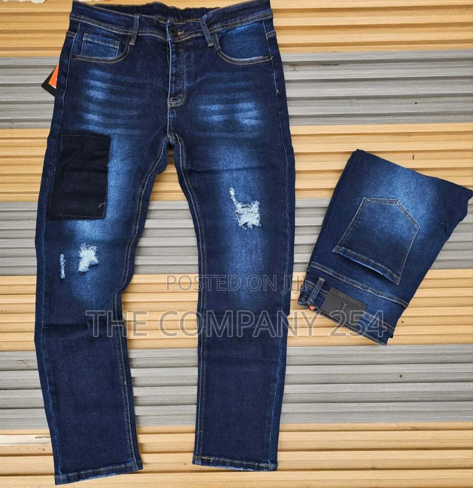 Quality Casual Denim Men Plain Designer Men Jeans Trouser