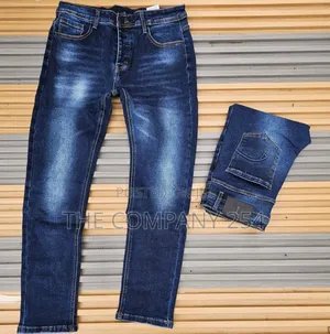 Quality Casual Denim Men Plain Designer Men Jeans Trouser