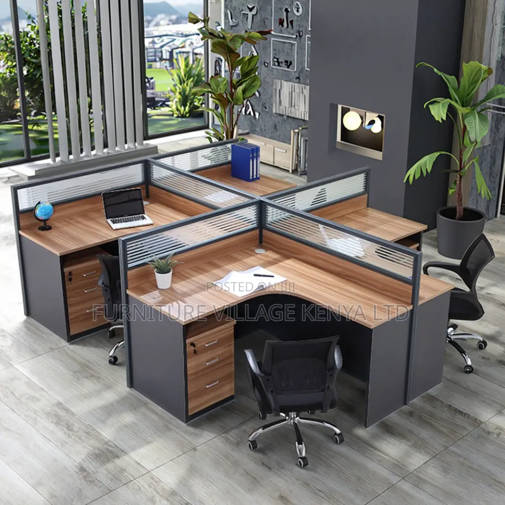 4-way Modular Office Workstation