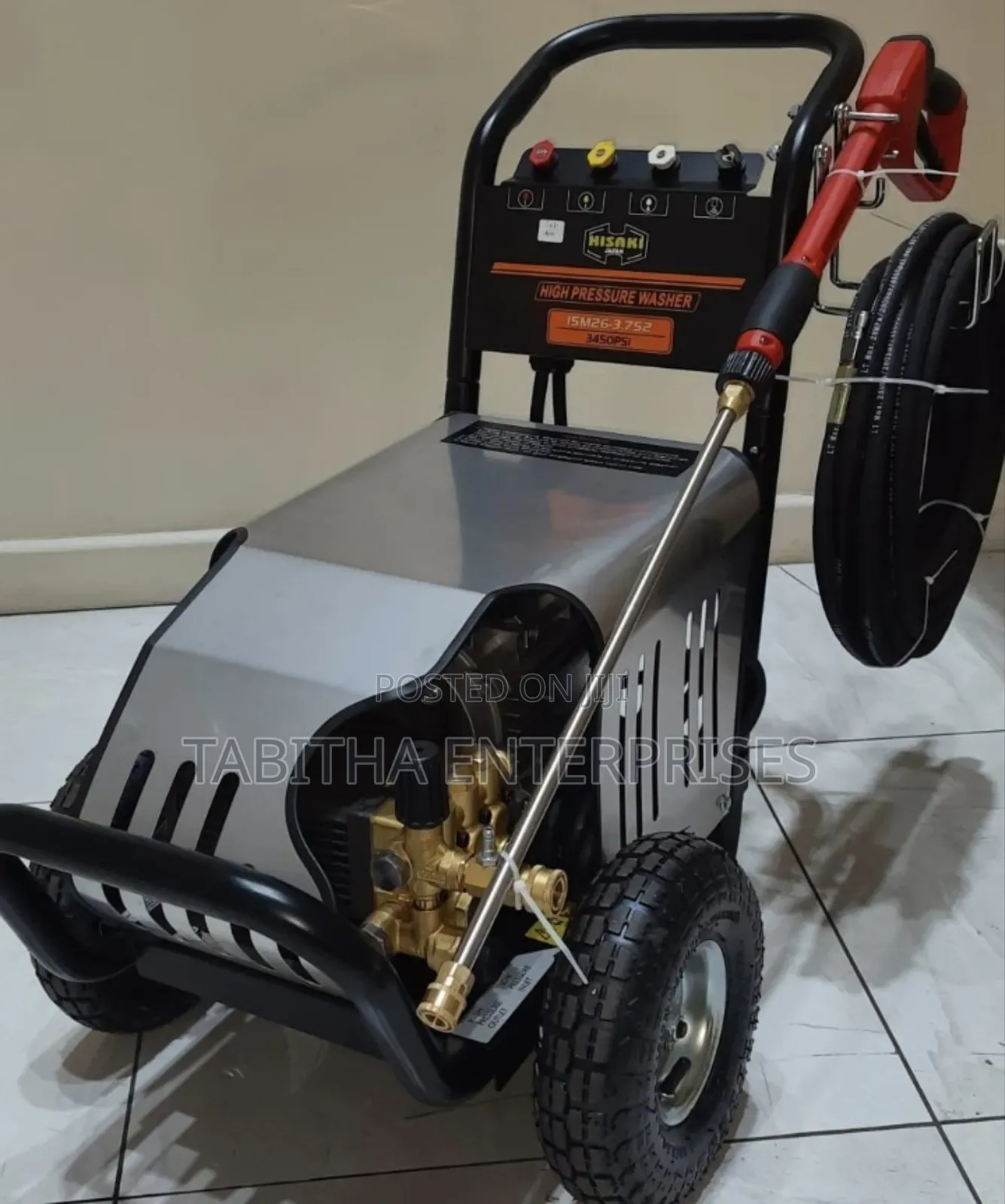 High Pressure Car Wash/Hisaki 3450 5hp Motor