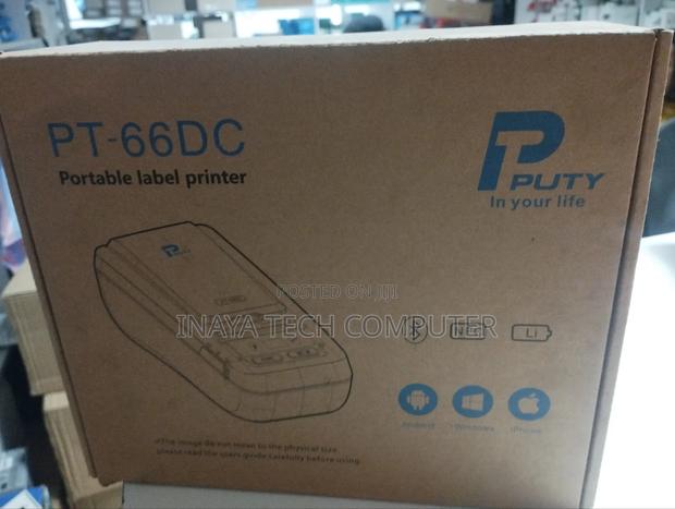 Puty Pt-66dc Handheld Thermal Transfer Label Printer - main view