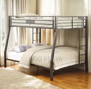 Home Bed; Space-saving Steel Kids Bunk Bed With Stairs