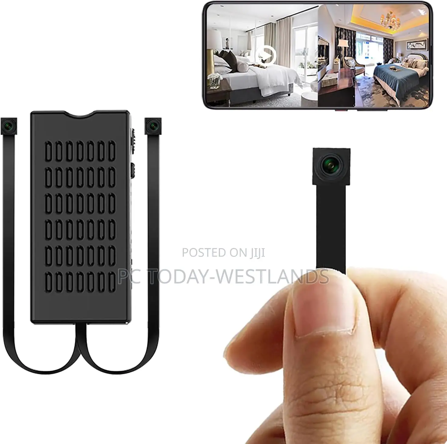 Hidden Camera Diy Module - Full Hd 1080p Dual Lens -Tiny Discreet