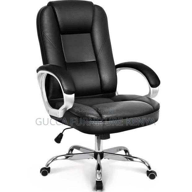 Leather Executive High Back Office Chair - thumbnail 2