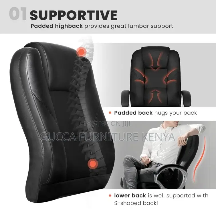 Leather Executive High Back Office Chair