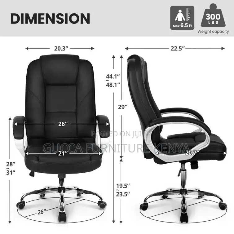 Leather Executive High Back Office Chair