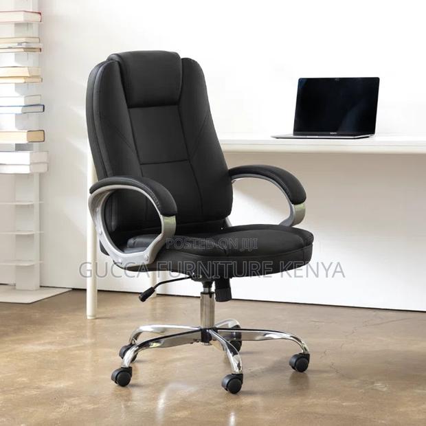 Leather Executive High Back Office Chair - thumbnail 5