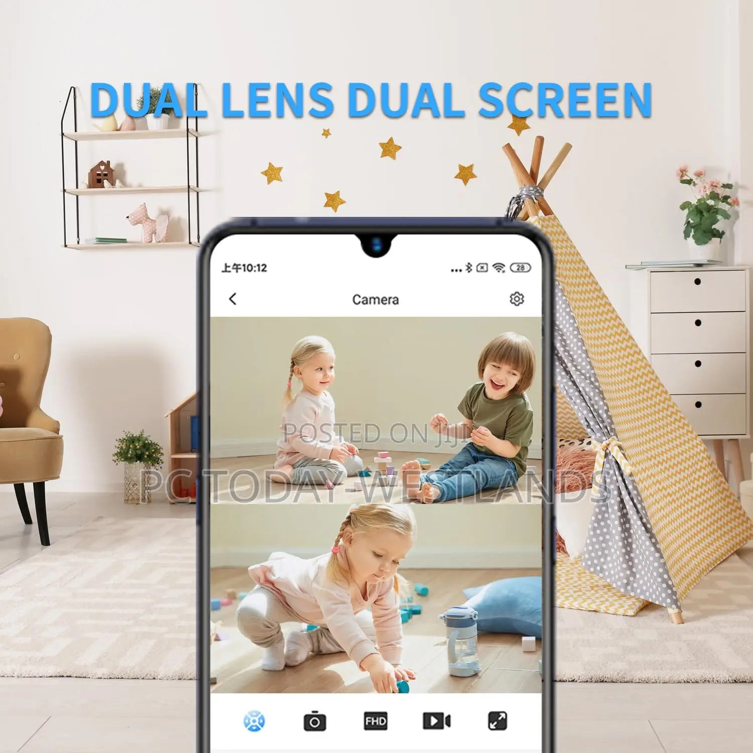 Hidden Camera Diy Module - Full Hd 1080p Dual Lens -Tiny Discreet