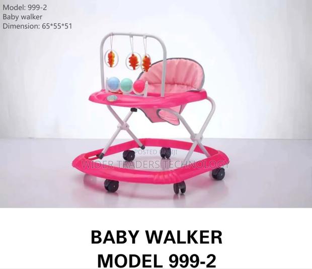 Model 999-2 Baby Walker in a Vibrant Pink