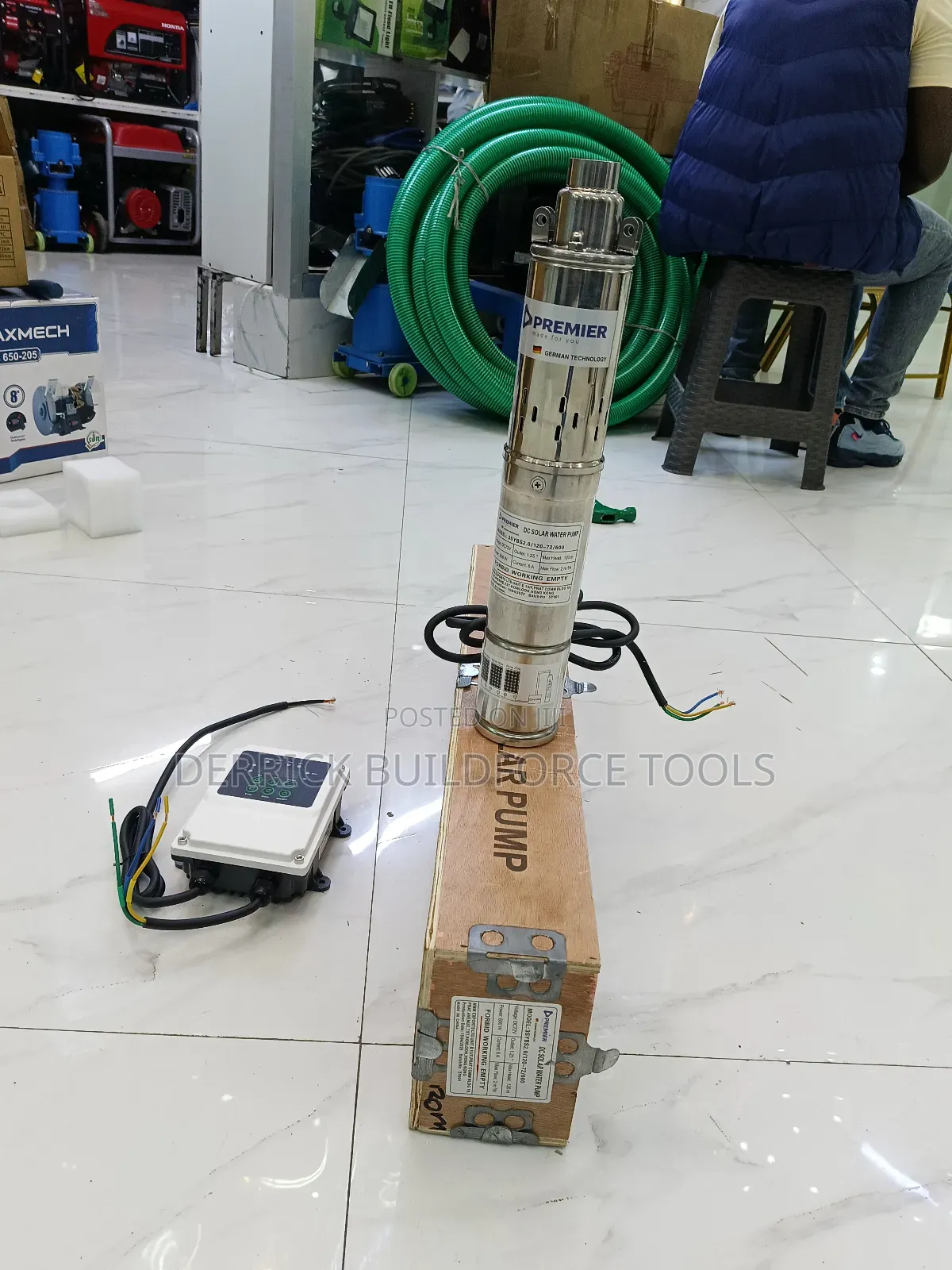 Premier Dc 72v 600w 120m Submersible Pump