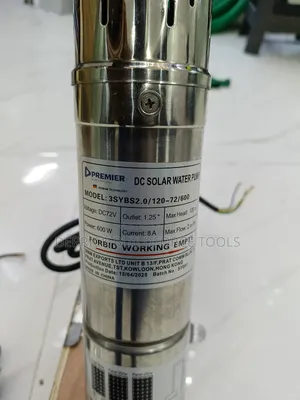 Premier Dc 72v 600w 120m Submersible Pump