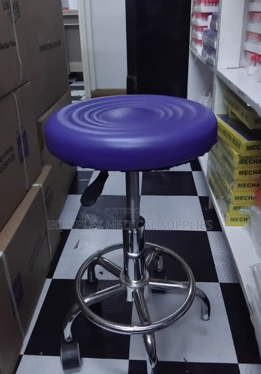 Doctor's Stool Without Backrest for Clinical and Surgical Use