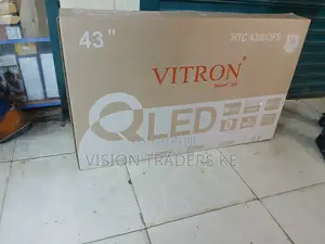Vitron 43 "Inches Smart Android Qled Frameless Tv Bluetooth Netflix