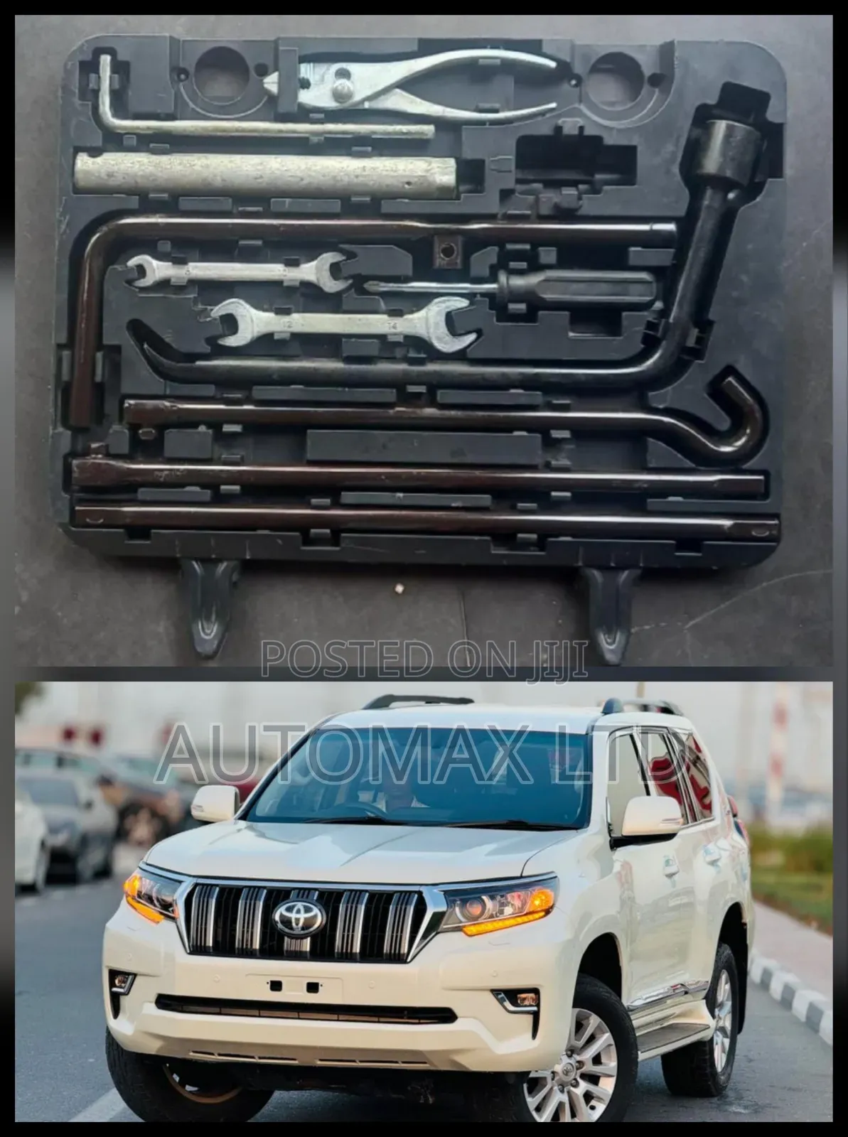J151: Toyota Land Cruiser Prado, Original Toolkit (Ex-Japan)